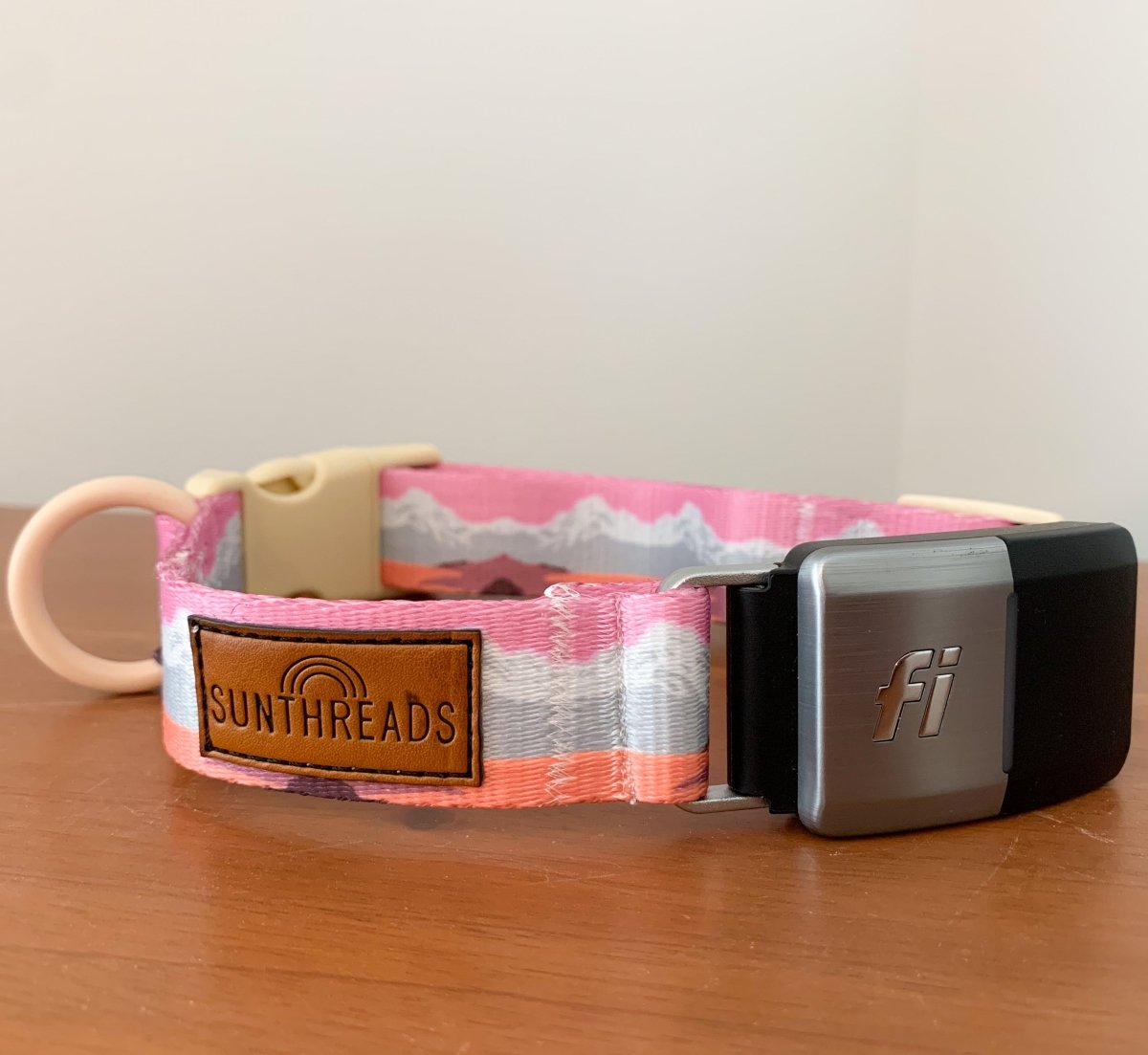 Fi Compatible Coral Sunrise Collar